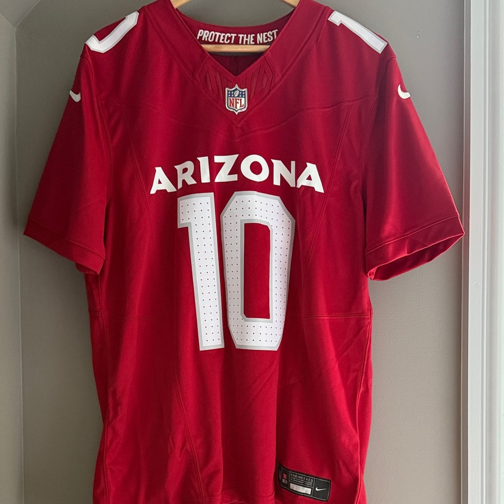 (NEW) Nike Arizona Cardinals Vapor F.U.S.E. Red Jersey - Hopkins